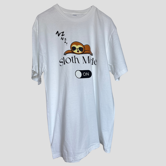 Sloth Mode On T-Shirt