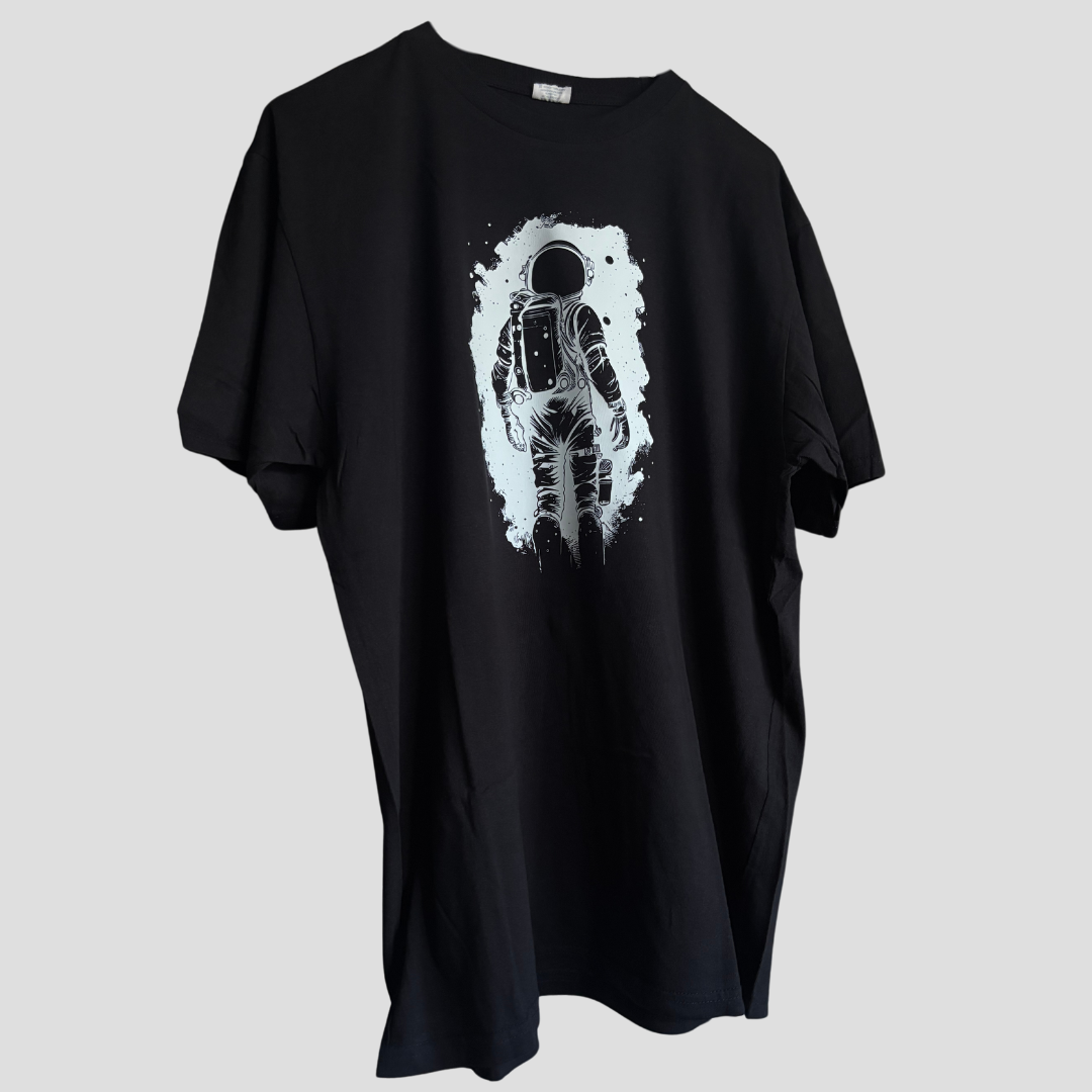 Astronaut Looking into Space T-Shirt