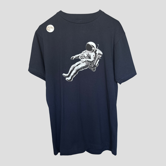 Astronaut Looking at the Moon T-Shirt